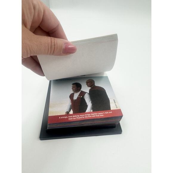 Star Trek Stardate 1999 Desk Calendar by Pocket Books, vintage never used - Picture 9 of 10